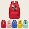 Large Character Backpack for Teens Students School Daypack