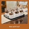 High Borosilicate Heat-Resistant Glass Tea Cup Set