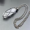 New Interchangeable Crystal Holder Cage Necklace Adjustable Crystal Net Metal Necklace Stone Collecting Holder for Women Men