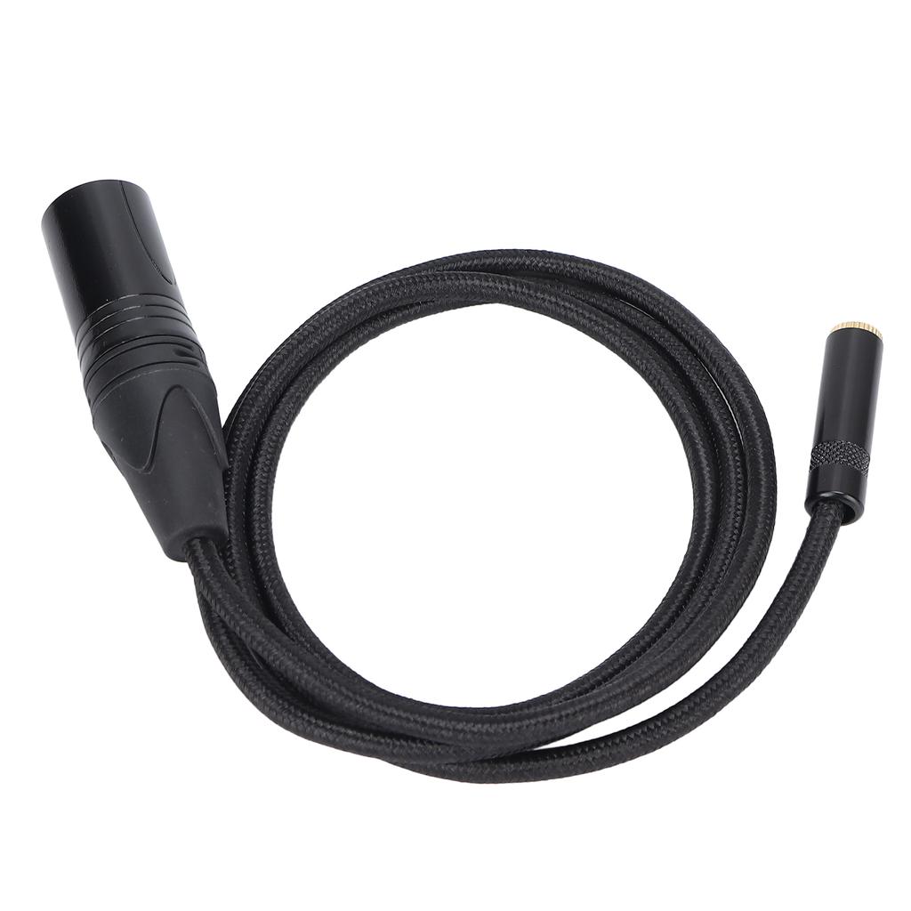 XLR Male to 3.5mm Female Cabe Professional 3.5mm Female to XLR Male Cable for MP3 Players Amplifiers Mixers 1m 3.3ft