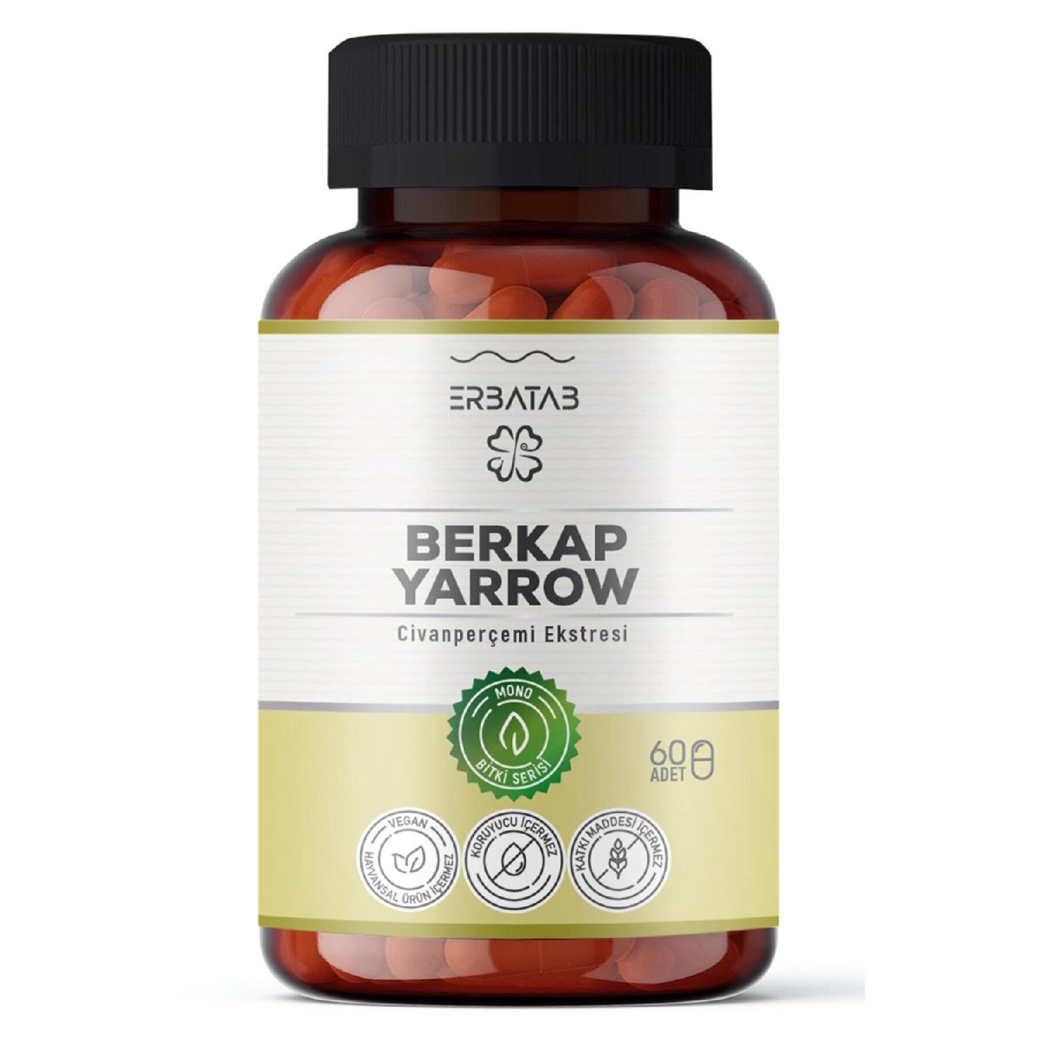 

Civan Fercement Extrace Berkap Yarrow 60 Capsules