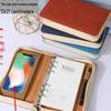 A5 Multifunctional Loose-Leaf Notebook with Phone Holder