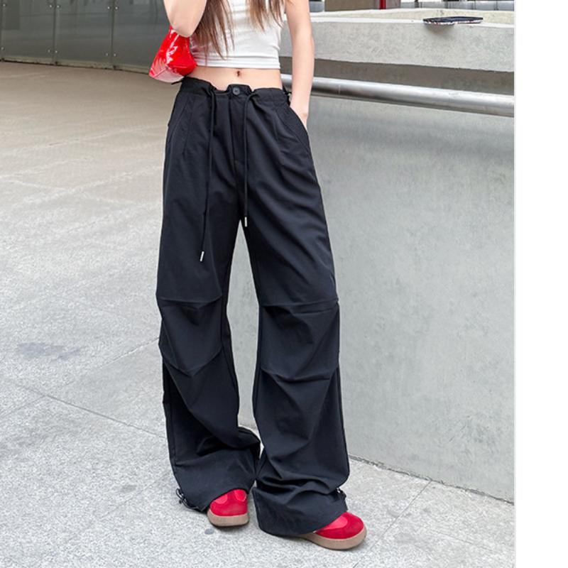 Working Pants for For Women Hot Season Thin New Style Small Paratrooper Wide-leg Pants Quick-drying Casual Hiking Sports Pants