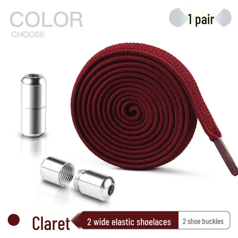 Elastic No-Tie Shoelace Buckle for Men, Women, and Kids