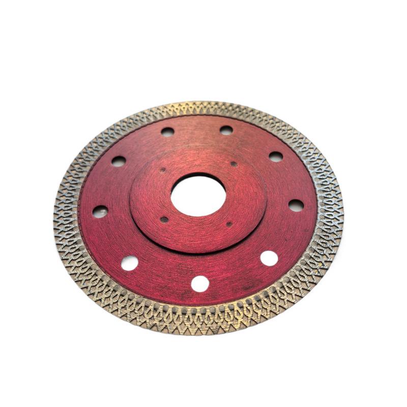 115mm Ultra-Thin Diamond Porcelain Tile Cutting Blade for Angle Grinders - Ideal for Ceramic and Slabs
