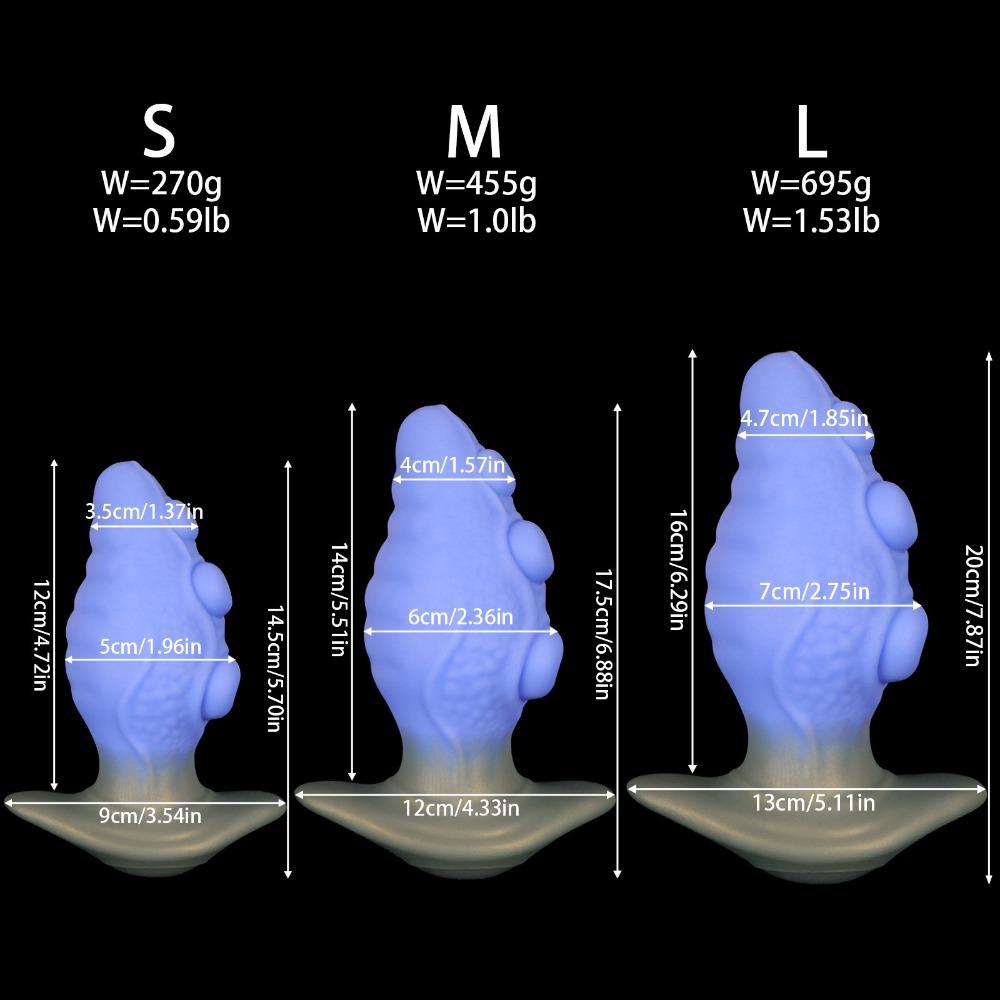 Wearable Special Shape Butt Plug Silicone Women Adult Pleasure Toy