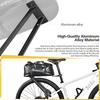 NEWBOLER Aeropack Lega di Alluminio Portapacchi per Bicicletta Serratura a Combinazione Borsa da Bici Bikepacking Per Bici MTB e Gravel Portapacchi Scaffale