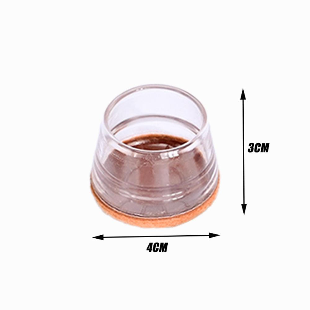 1/4 tk Toolijalg Kummist jalakatted Kaitsepadjad Libisemisvastased Mööbli Lauakatted Sisekodu jaoks Välisõue Aiakontor