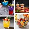 10 Pcs Metal Cocktail Picks, 4.17" Stainless Steel Reble Toothpicks Skewers for Drinks Garnish Martini Olive Appetizers Bar Accessories Gift