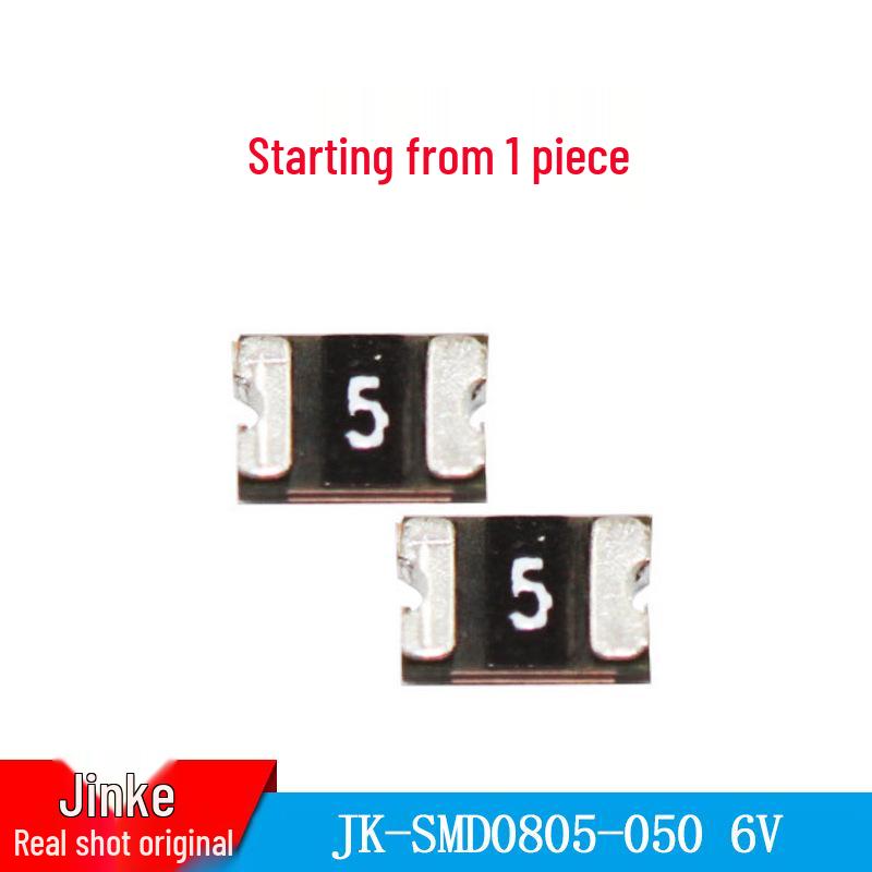 0805 0.5A Jinke Self-Healing SMD Fuse (JK-SMD0805-050-6V) In Stock