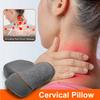 Neck Massager Pillow Cervical Orthopedic Pillow Lifting Traction Relax Hot Compress Vibration Massage Neck Pain Relief