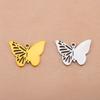 5pcs Stainless Steel Butterfly Pendants Two Color Butterfly Earrings Pendants Fashion Jewelry Making DIY Accessories