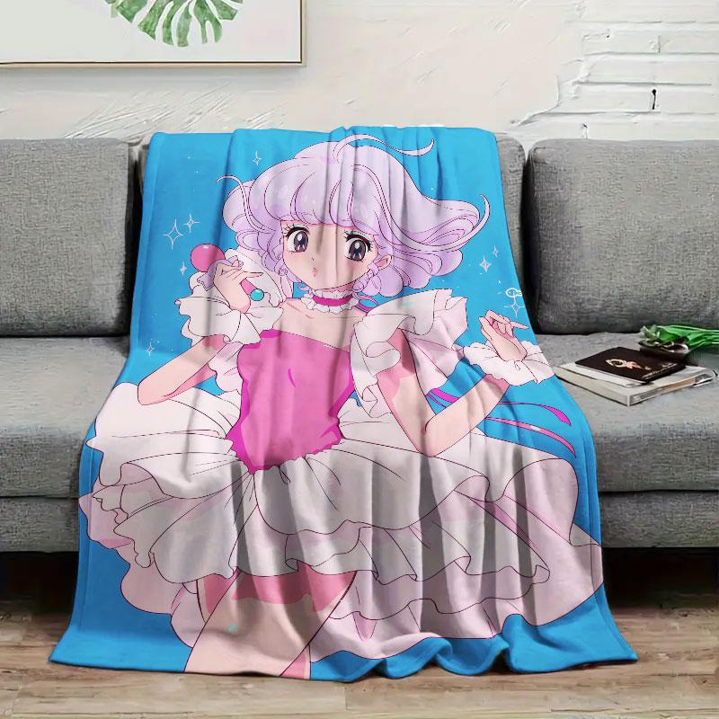 

1Pc creamymami Print Flannel Blanket, High quality Comfortable for All Seasons, Home Decor, Warmth and Comfort, Perfect for Christmas Gifts 80cm x 120cm