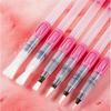 C-Convenient-Pink Watercolor Brush Set, 6 Nylon Fountain Pens For Professional Calligraphy Art Supplies
