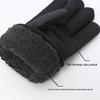 Men's Windproof Winter Ski Gloves - Thick, Non-Slip, Velvet-Lined for Warmth and Cold Protection, Ideal for Cycling and Riding