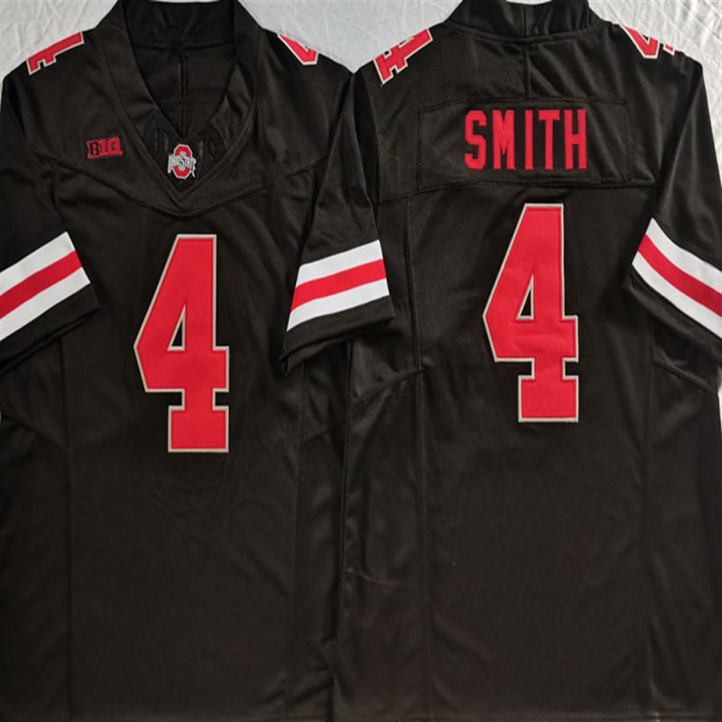 Mens Cotton Rugby Jersey Ohio State Buckeyes Egbuka 2 McCord 6 NCAA Fan Apparel Fall Winter