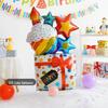 Baby's First Birthday Foil Cake Balloons & Photo Props Set