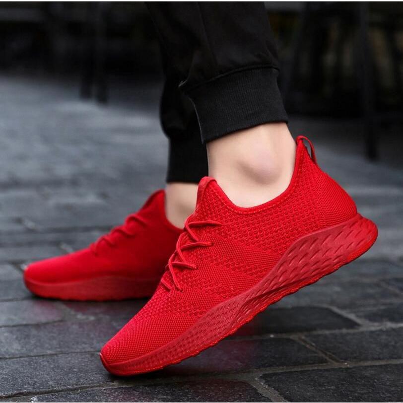 Versatile Men's Soft Casual Net Platform Shoes Perfect For Skateboarding