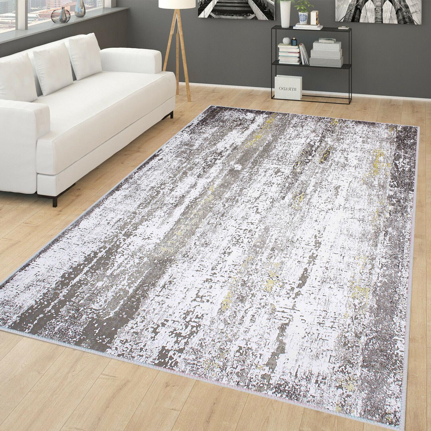 

Ковер с принтом Rovigo Home моющийся RVGHOME0266 50x80 бежевый