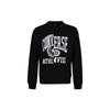 Sweatshirts Men's Black Crew Neck Moderate Regular 10018354-A03