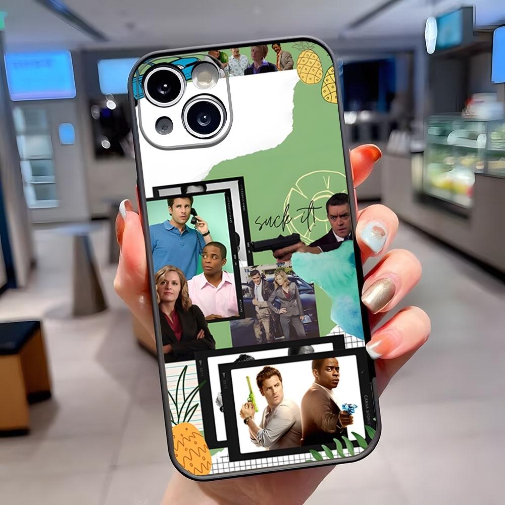 

Psych Shawn And Gus Phone Case Matte Translucent For IPhone 15 Pro 16 Pro Max 13 11 12 14 Xs X Xr 7 8 Plus Se Back Cover iPhone13 Pro