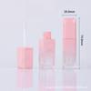 5ml Square Gradient Lip Gloss Tube, Empty Refillable Lip Glaze Container, Wholesale Cosmetic Packaging