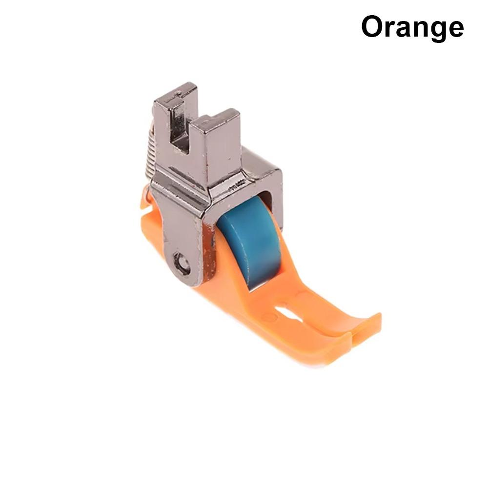 1Pcs Replaceable Narrow Roller Presser Foot Lockstitch Plastic Wheel Presser Feet Universal Sewing Machine Accessories