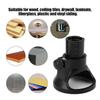 Wood Carving Tool Rotary Router Milling Cutter Guide Attachment Twist Drill Bit Kit Dedicated Locator Woodwork Tool