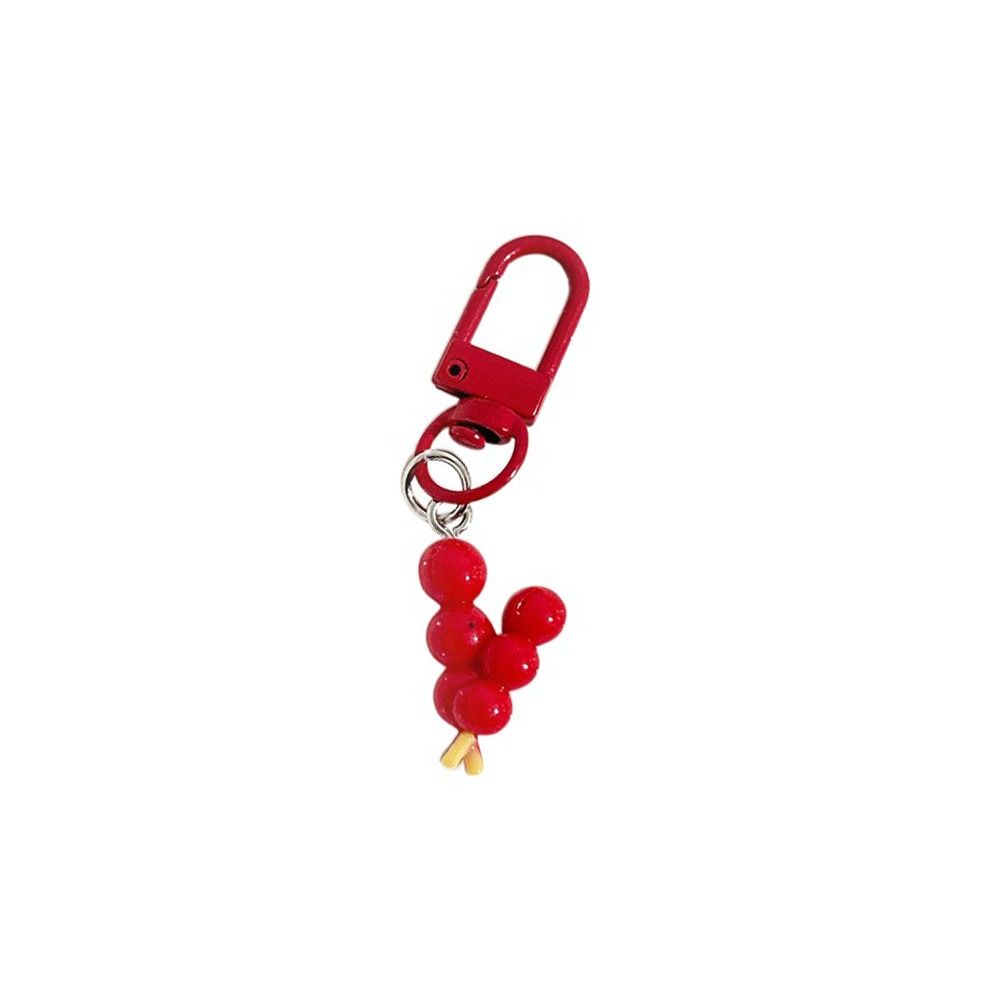 Firecracker Chinese Knot Pendant Lucky Bag Red Lantern Keyring  Birthday Gift