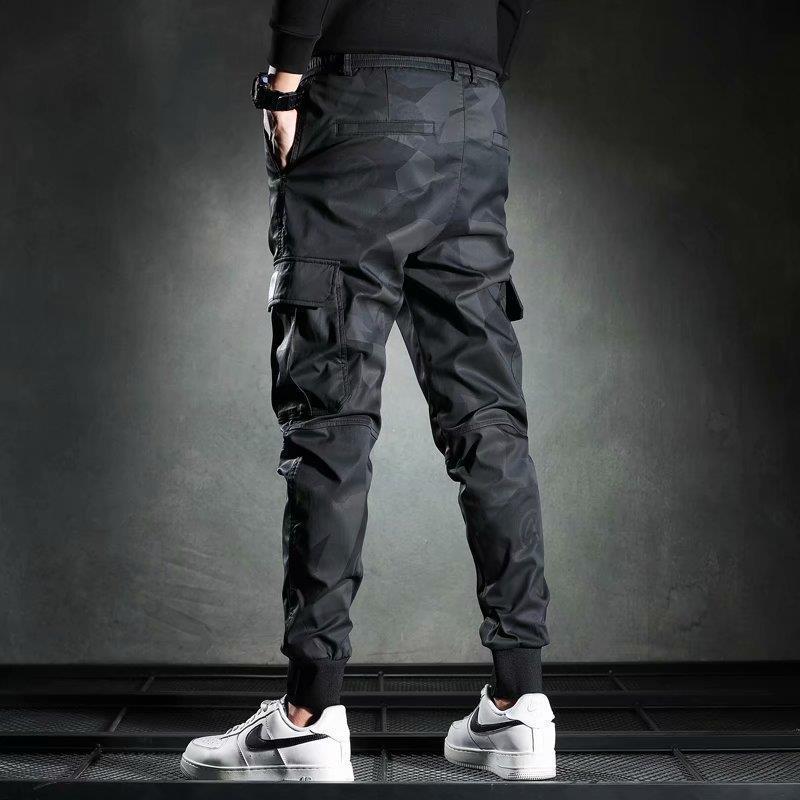 2023 Men's Camouflage Jogger Work Pants - Trendy Thin Harem Style