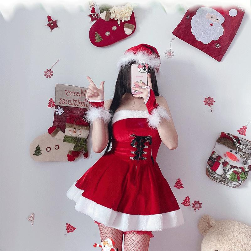 Christmas dress nightclub cosplay sexy uniform bunny stage performance suit