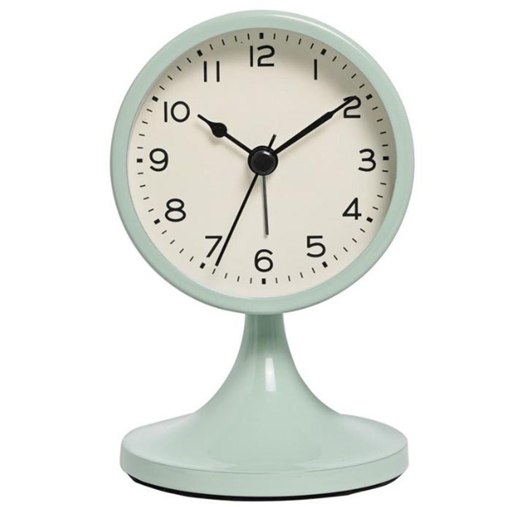 

Charming Vintage Design Metal Kids Alarm Clock Vintage Desk Clock Green
