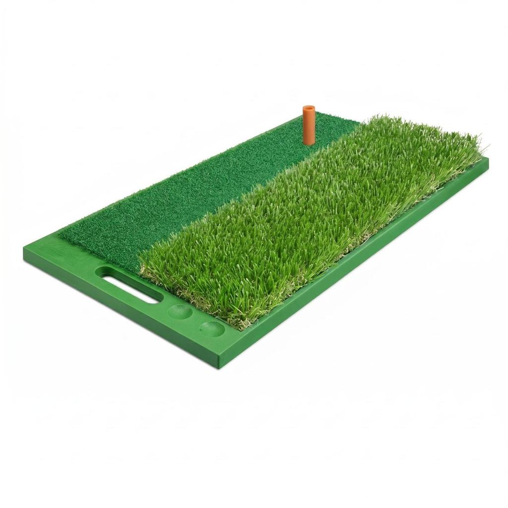 Golf Chipping Mat Portable Swing Green Turf Sports Gear