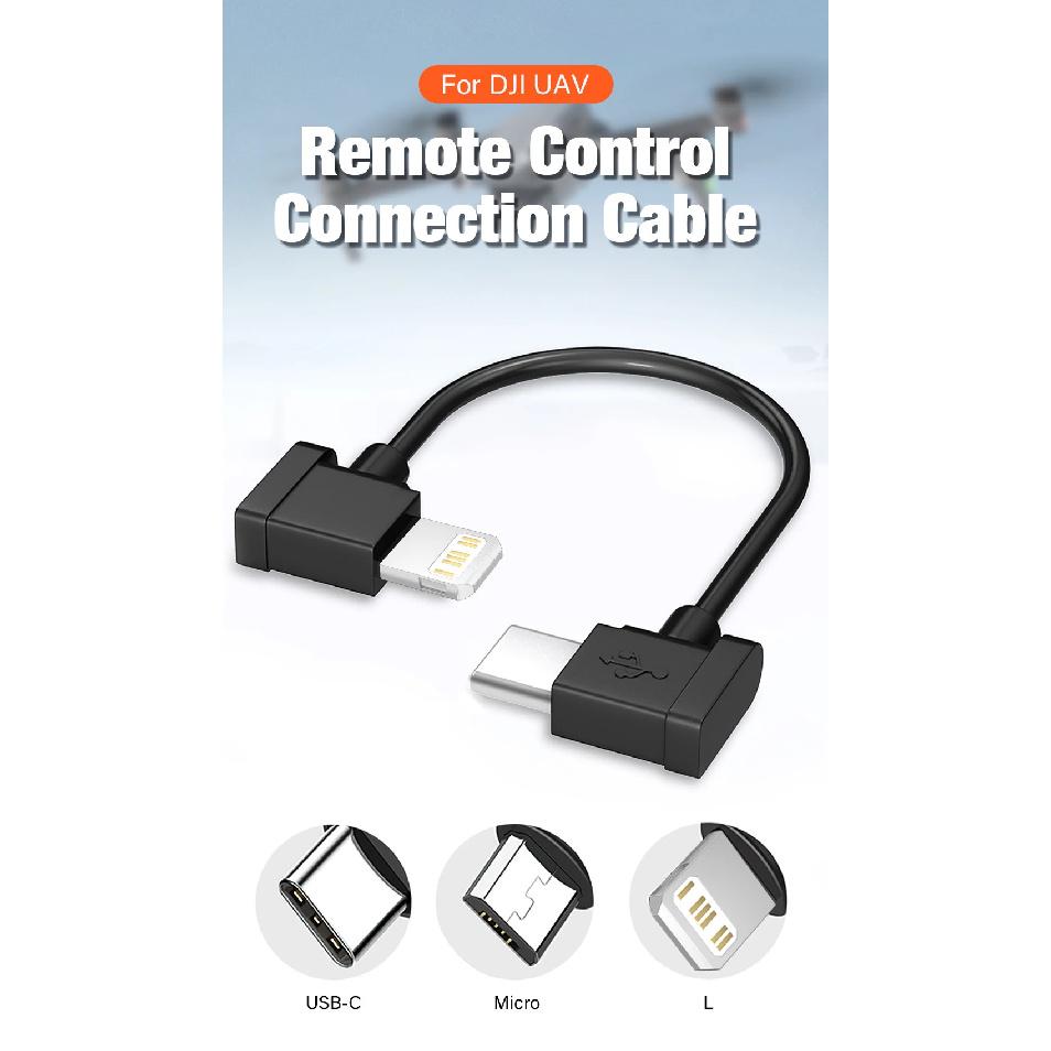 For DJI RC-N1 RC Cable USB Type-C/Standard Micro USB/Lightning RC-N1 RC Cable Accessories Remote Connects Controller