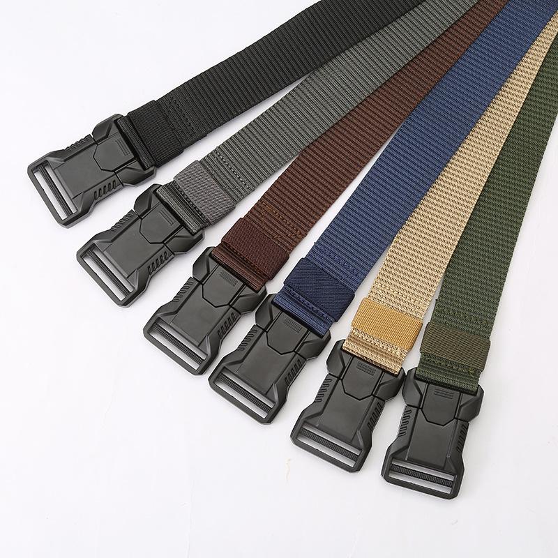 2024 Men's Tactical Nylon Belt - Versatile Outdoor Sports & Military Training