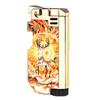 Creative Retro Flint God of Wealth Lighter with Color Print