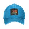 Cappellino in Denim Lavato Book of Ra Cappellini da Baseball Casual Cappello Regolabile Estivo Unisex Cappellini da Baseball