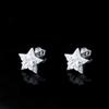 2026 Diamond Star Stud Earrings Fashion Versatile Earrings Trend S925 Sterling Silver Needle Personalized Men's and Women's Stud Earrings