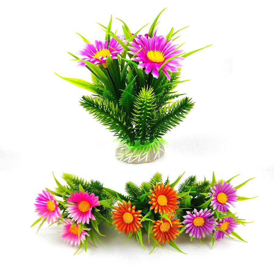 Ozdoba do akvária Simulace vodní trávy Plastové umělé akvarijní ryby Rostlina pro dekoraci Pozadí Rostliny