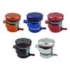 Universal CNC Aluminum Alloy Motorcycle Brake Clutch Pump Reservoir Master Cylinder Fluid Oil Reservoir Cup Fluid Bottle