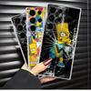 Case for Samsung Galaxy S26 S22 FE S25 Edge S20 Plus S23 Ultra S24 Note 20 Ultra 10 S21 Phone Cover Cute S-simpsons Cartoon
