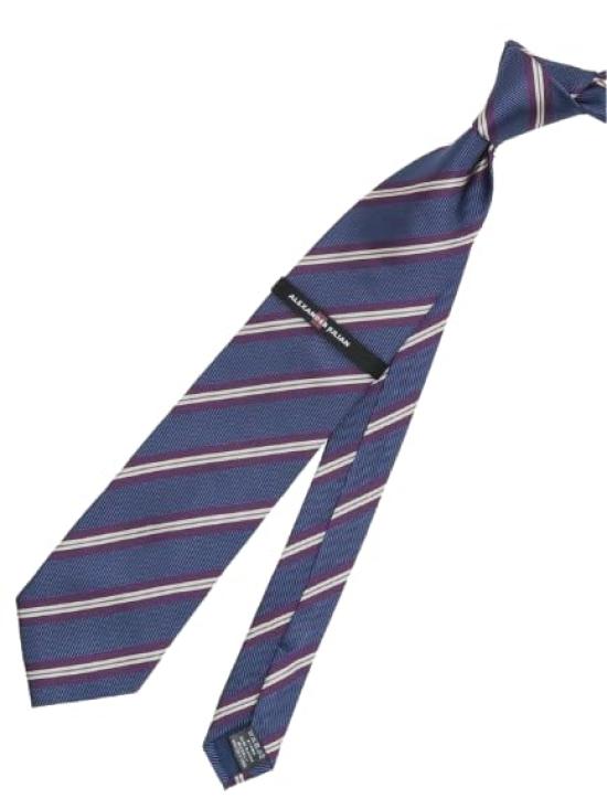 [Takakyu] Alexander Julian Men s Silk Water-Repellent Regular Tie, 8.0cm width