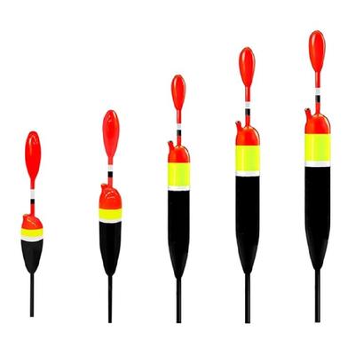 5pcs Fishing Floats and Bobbers Slip Bobbers Saltwater Fishing Balsa Float Crappie Trout Fishing Bobber