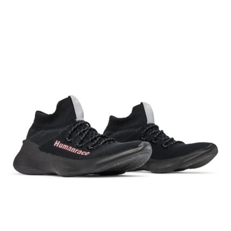 adidas Pharrell x Human Race Sichona Black Shock Pink GX3032 EU 39 розовый/чёрный