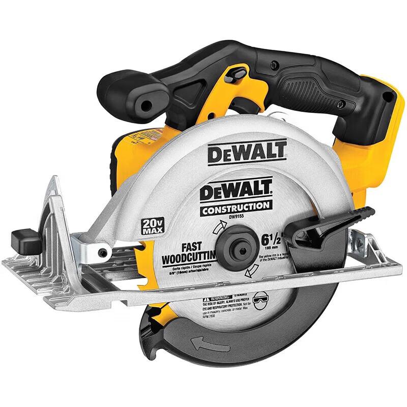 DEWALT 20V MAX XR Brushless 165mm Cordless Circular Saw CN plug (adapter included)