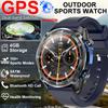 New Outdoor Sports GPS Smart Watch 5ATM Waterproof Swim Watches 4GB Memory Music GPS Offine Map Sports Smartwatch 860MAH Battery