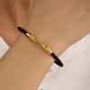 Stylish Steel Cable Open Bracelet Elastic Closure Lightweight Jewelry Wristband For Men Women Daily Accessories