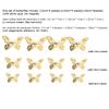 12Pcsset Gold Silver Hollow Butterfly Wall Stickers 3D Butterflies Bedroom Living Room Home Decoration Applique Wedding Decor