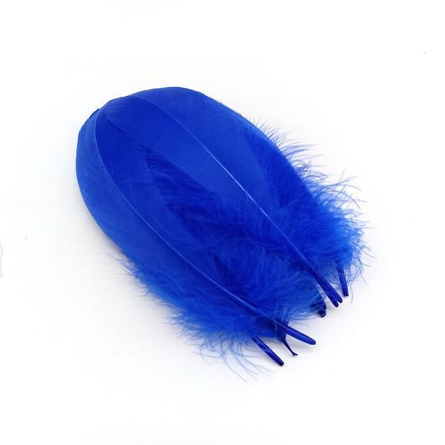 20pcs /Lot Goose Feathers For Crafts Diy Pluams Jewelry Making Wedding Clothing Decoration Accessories Needlework Plumes 15 .20cm
