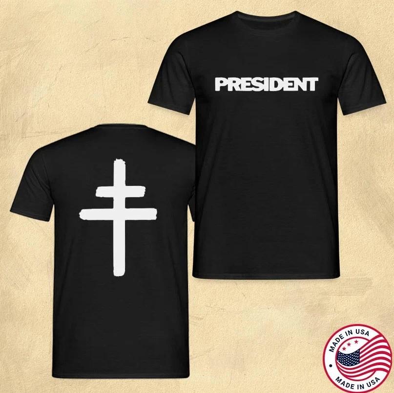 President Band Official Logo – Classic Music Merch T-Shirt M